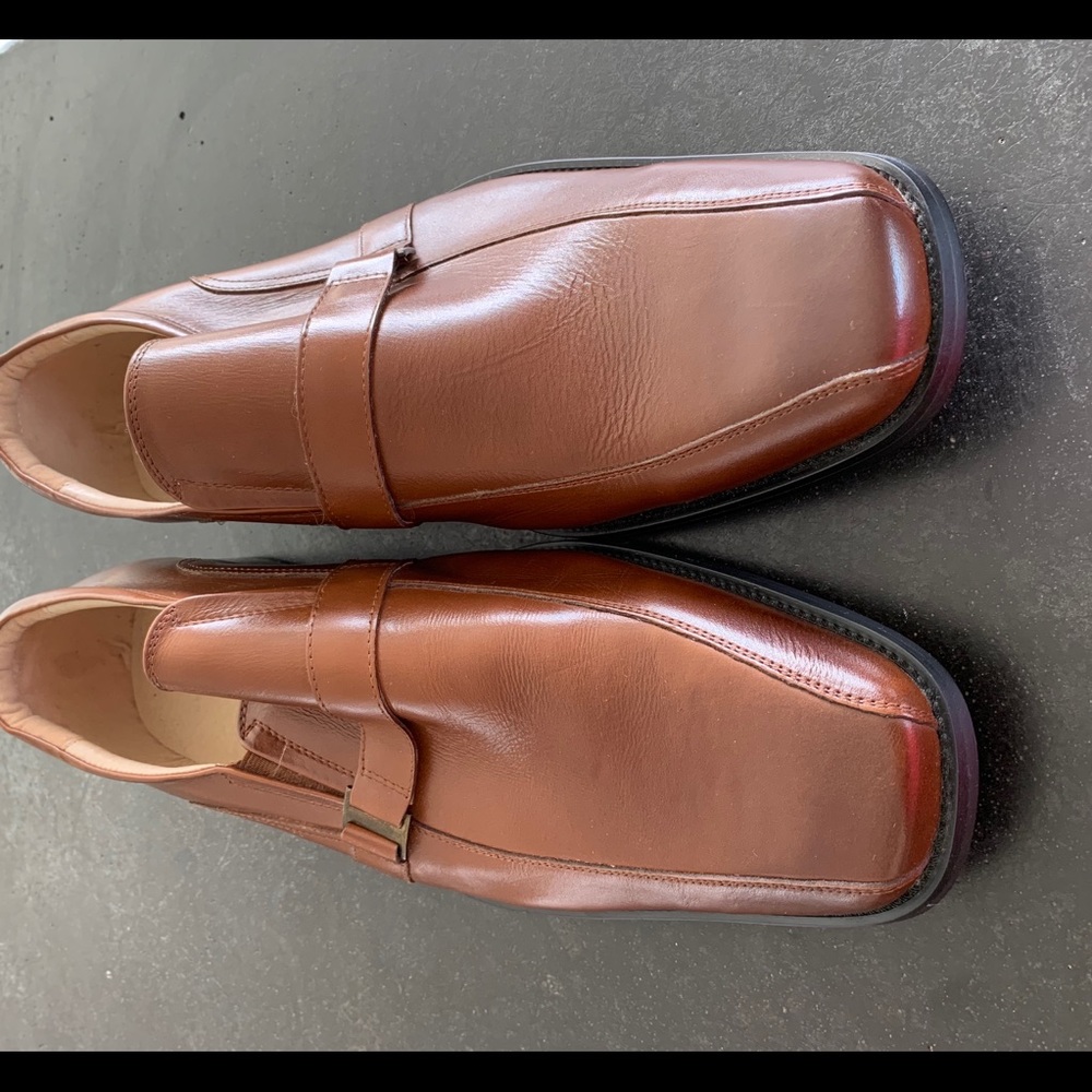 Steve Madden Men's Kickbacks Tan Leather Shoes